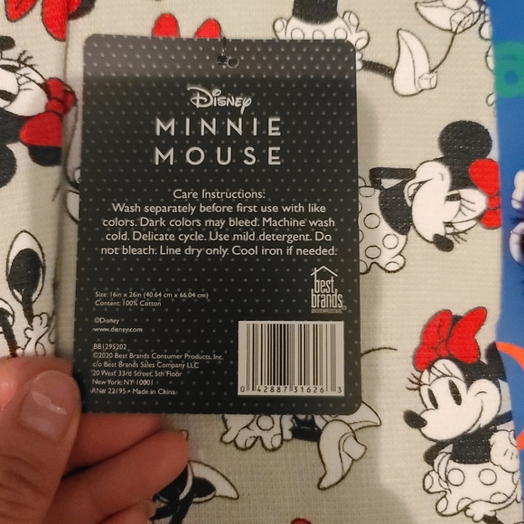Minnie Mouse Kitchen Towels 2pk - Picture 4 of 4